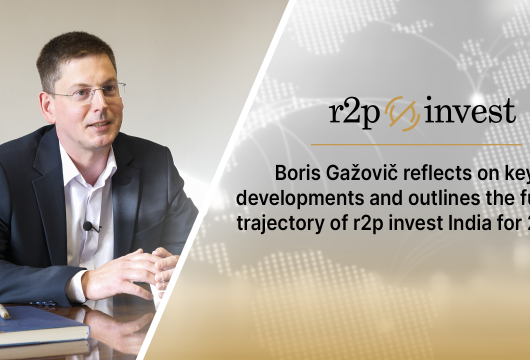 Boris Gažovič on the Development of r2p invest India and Outlook for 2025